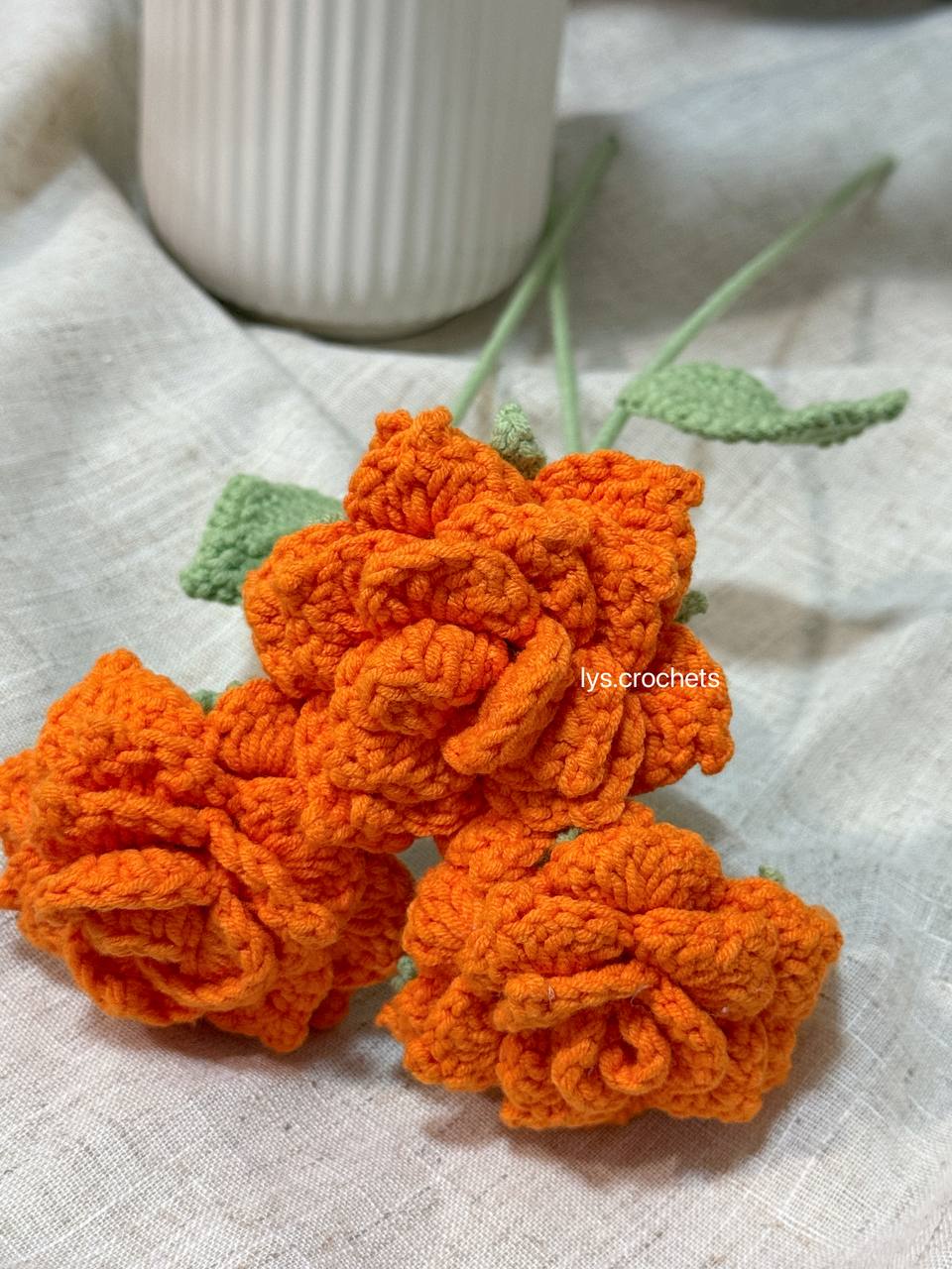 Orange and Red Rose