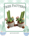 Jelly Cat Cactus Pattern